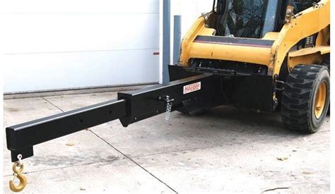 jib pole for skid steer|quick attach skid steer pole.